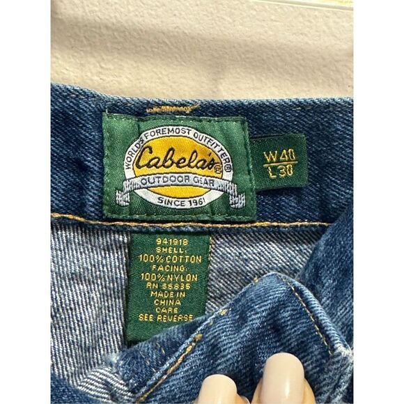 Cabela’s | Pants & Jeans | Men’s Nylon Coated Roughneck Double Knee Utility Jean - Picture 3 of 5